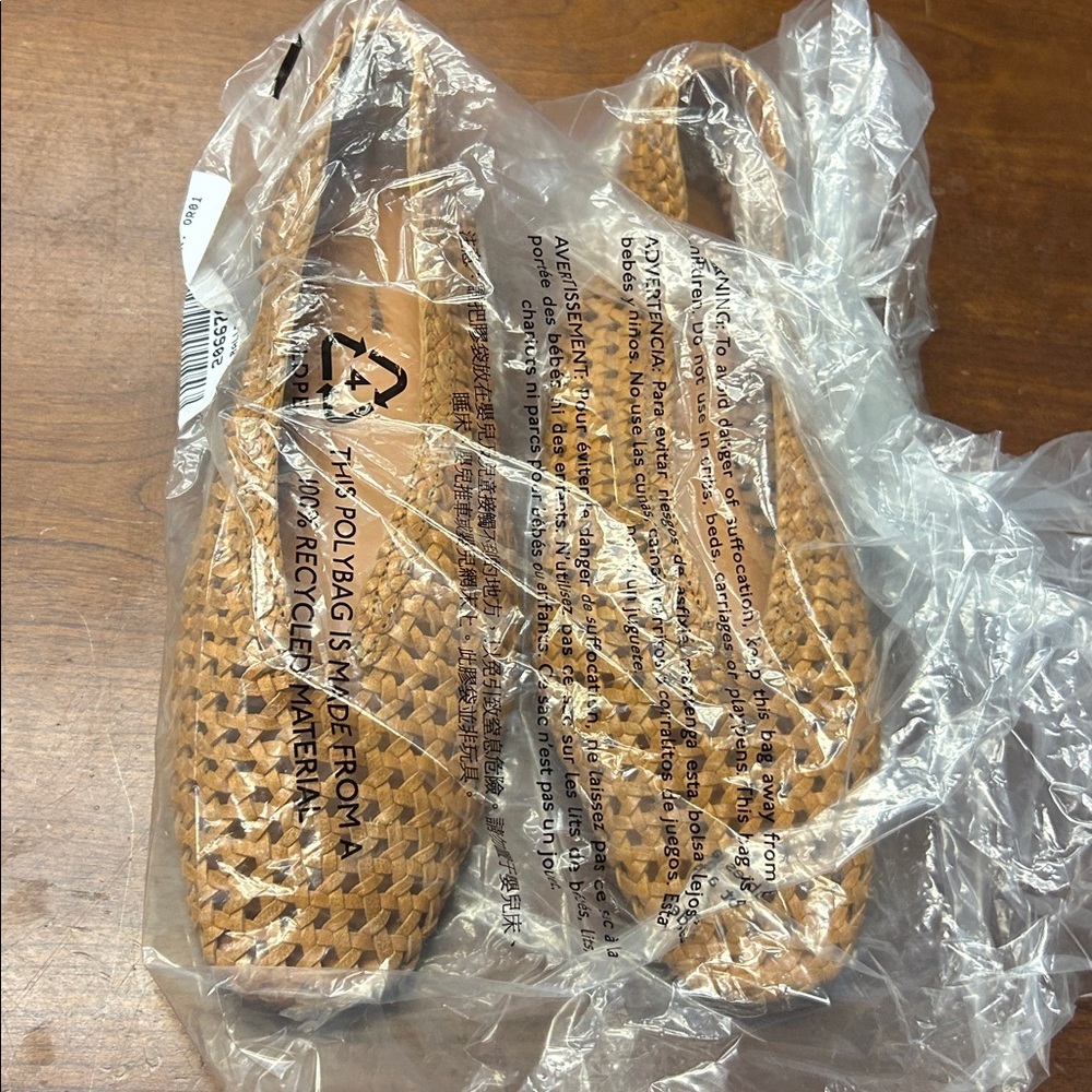 J Crew The Mylie Ballet Flat in Handwoven Leather NU884 - Picture 2 of 4